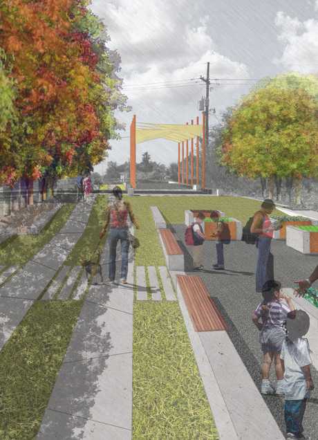 Hollygrove Greenline Master Plan & Rain Garden Pilot Project